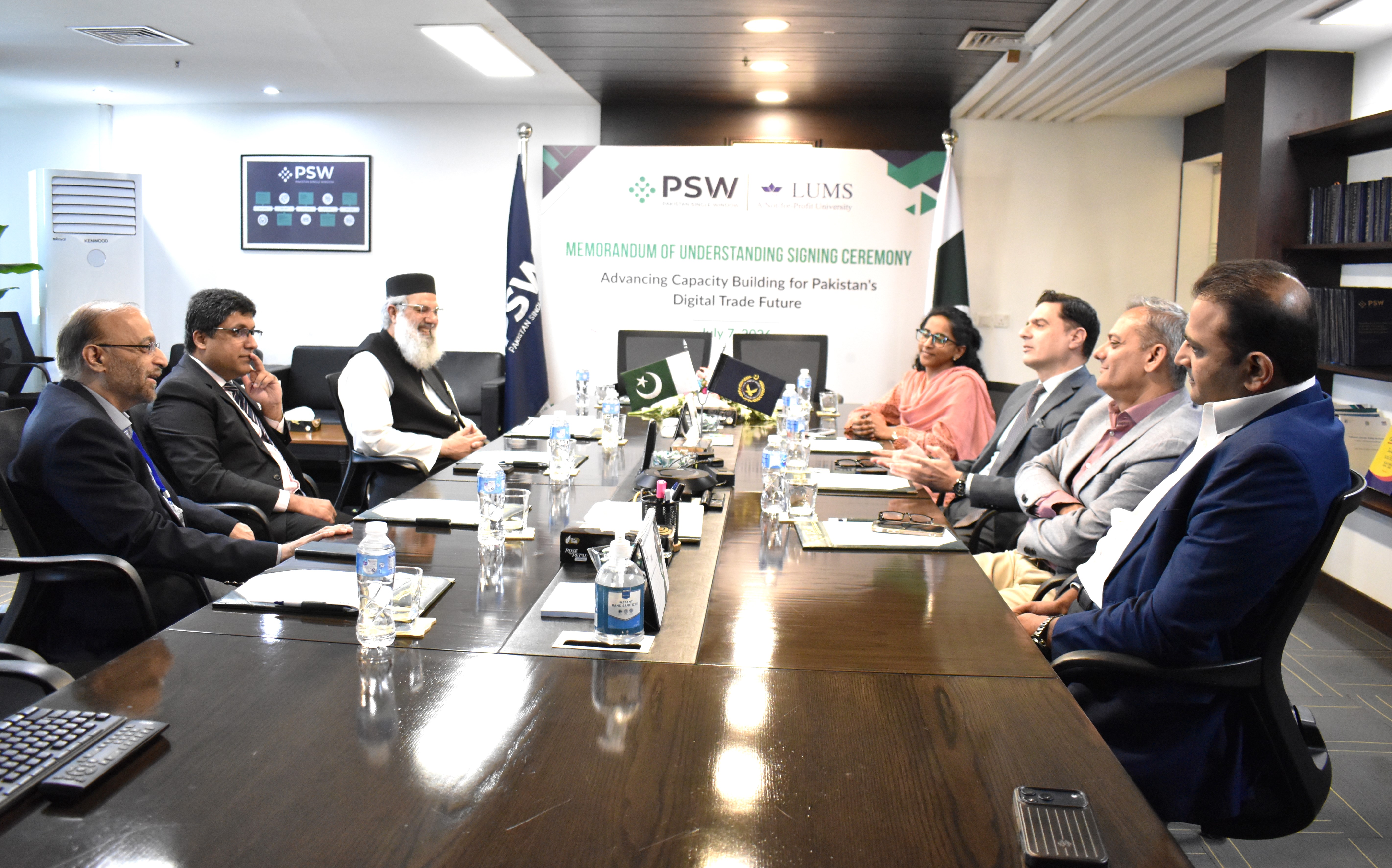 PSW and Lahore University of Management Sciences (LUMS) MoU